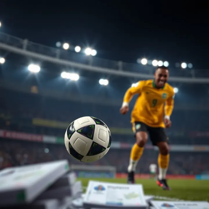 Visual representation of betting strategies and risk management tips for Nigerian football