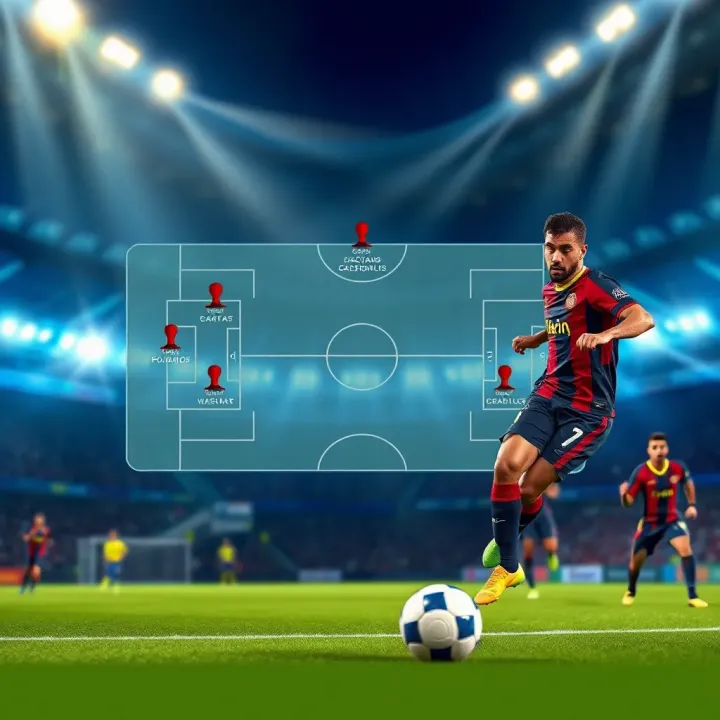 Illustration showing tactical formations and betting strategy tips for Serie A matches in Nigeria