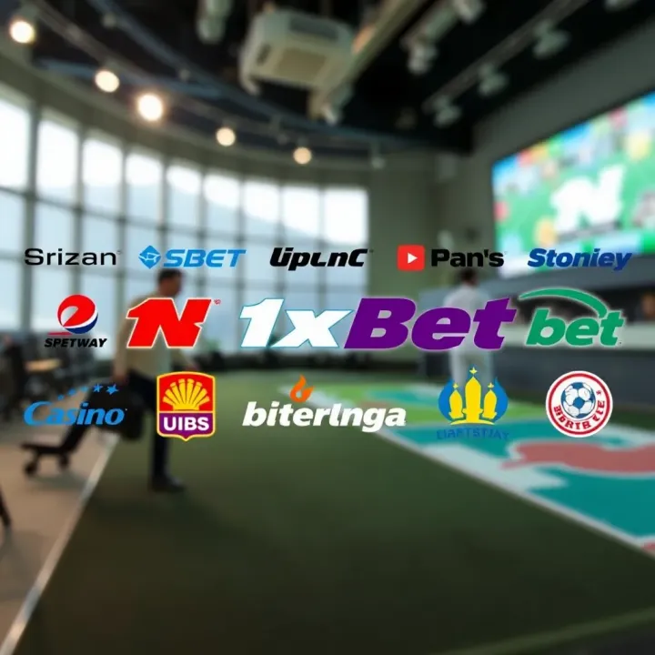 Alternative Names and Brands of Online Sports Betting Platforms in Nigeria Illustration showing various brand logos representing different aliases of an online sports betting platform in Nigeria