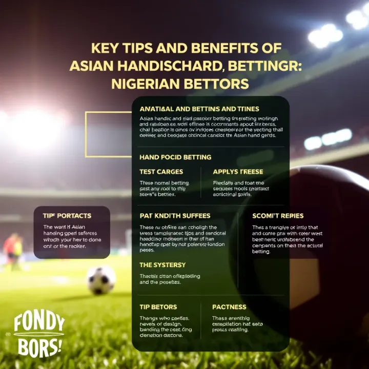Asian Handicap Betting Explained for Nigerian Bettors