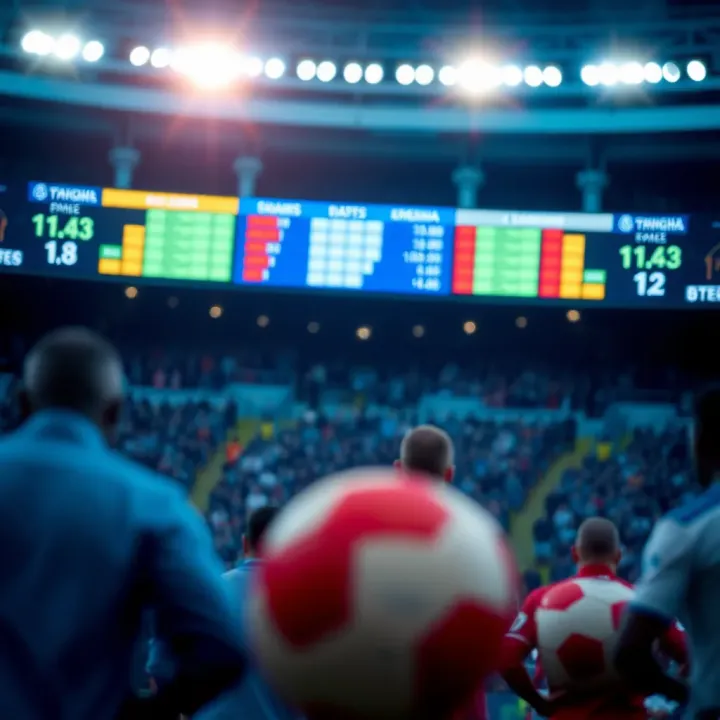 Visualization of betting trends and football statistics relevant to Nigerian fans