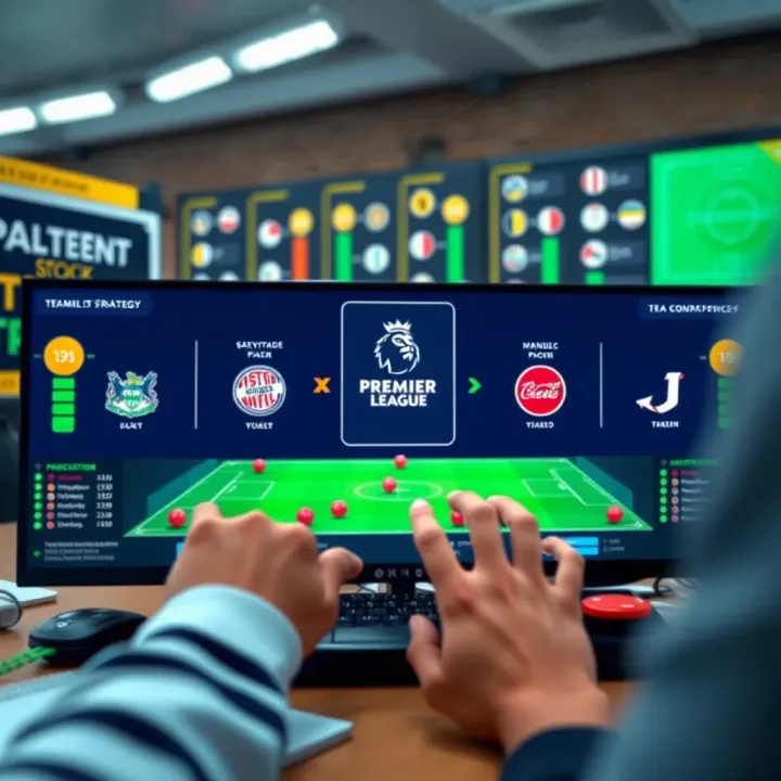Analysis of Premier League team strategies on a digital dashboard