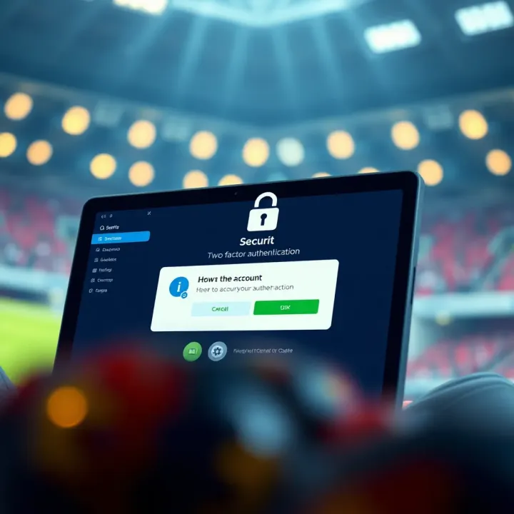Secure 1xBet account access with two-factor authentication prompt